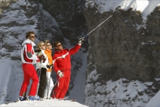 Praz sur Arly 雪鞋行走 